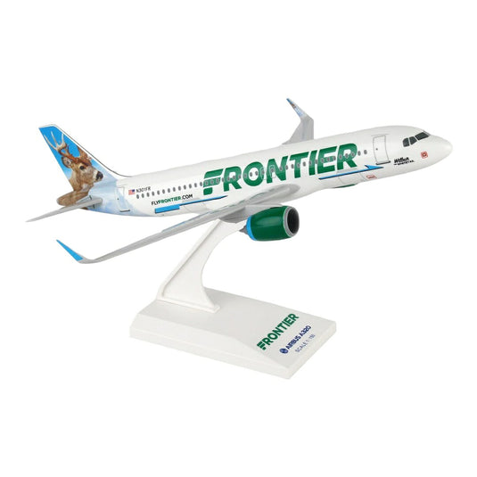 フロンティア航空 Frontier Airlines エアバス A320neo N301FR Wilbur Whitetail / Skymarks 1/150 飛行機模型 旅客機