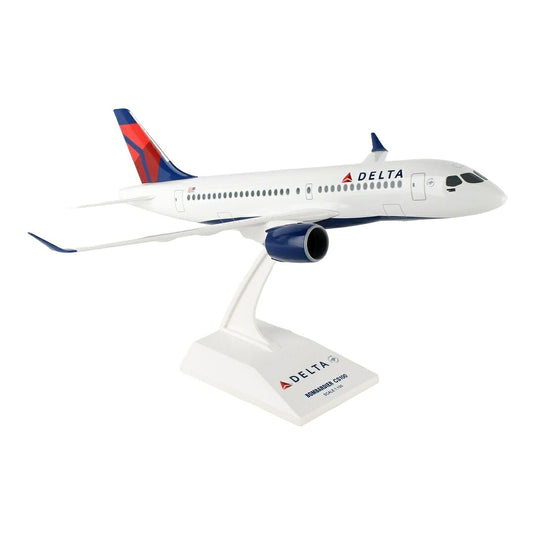 デルタ航空 Delta Air Lines エアバス A220-100 / Skymarks 1/100 飛行機模型 旅客機