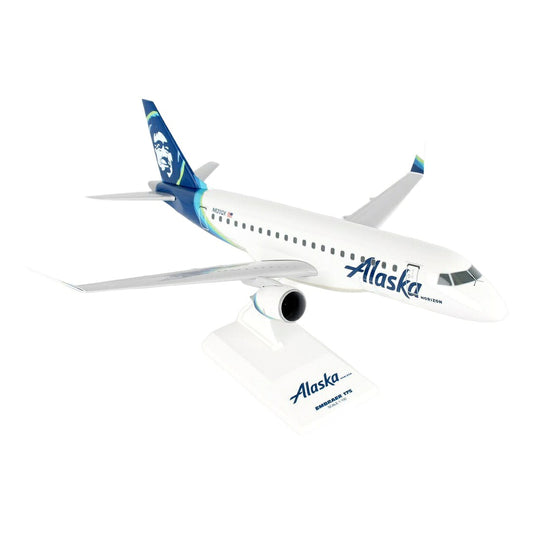 アラスカ航空 Alaska Airlines エンブラエル ERJ-175 N620QX / Skymarks 1/100 飛行機模型 旅客機