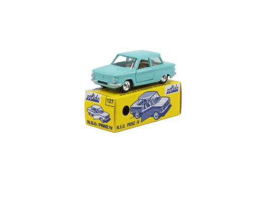 NSU プリンツ IV ブルー NSU Prinz IV ミニカー クラシックカー / SOLIDO 1/43 ミニカー
