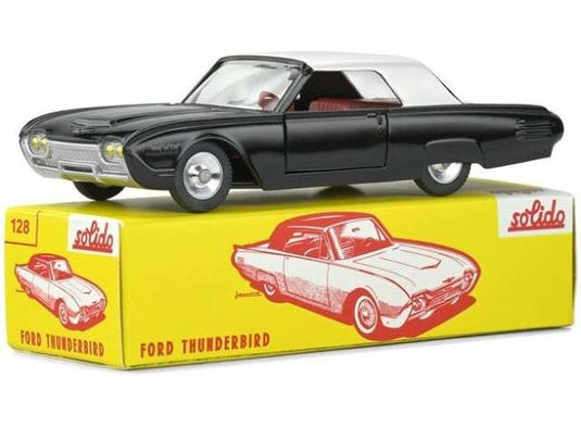 フォード サンダーバード ブラック Ford Thunderbird ミニカー / SOLIDO 1/43 ミニカー