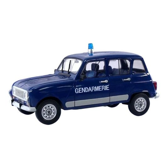 ルノー 4L GTL 1978 Gendarmerie ブルー / Solido 1/18 ミニカー