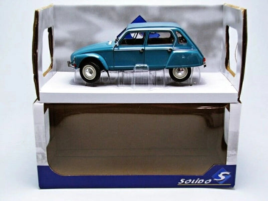 シトロエン Dyane 6 1967 ブルー / Solido 1/18 ミニカー