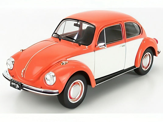VOLKSWAGEN ビートル 1303 1974 オレンジ/ホワイト/ SOLIDO 1/18 ミニカー