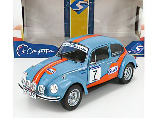 2019 VW ビートル 1303 ラリー仕様 ガルフカラー ワーゲン ビートル / SOLIDO 1/18 ミニカー