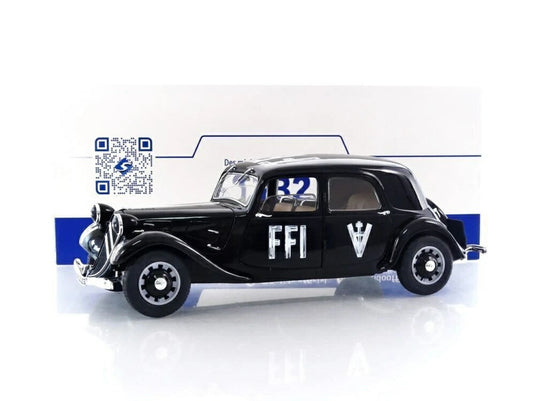 CITROEN Traction 7 FFI 1944 シトロエン トラクシオン / SOLIDO 1/18 ミニカー