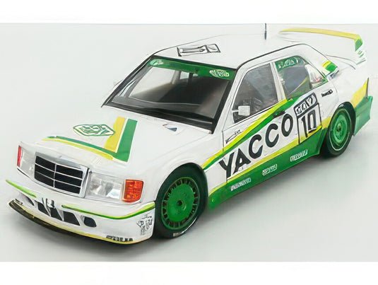 MERCEDES BENZ 190E 2.516 EVO II N 10 DTM SEASON 1991 J.LAFFITE WHITE GREEN/SOLIDO 1/18ミニカー