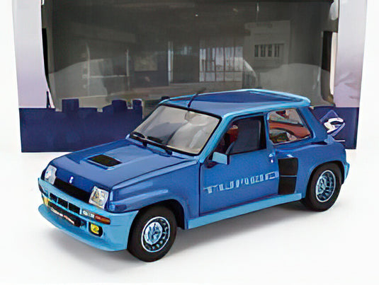 RENAULT R5 TURBO 1981 BLUE/SOLIDO 1/18ミニカー
