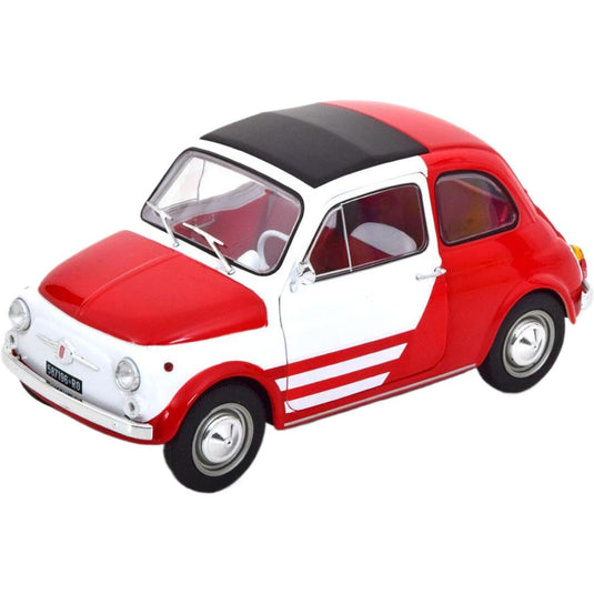 Fiatフィアット 500 L Robe di Kappa 1965 レッド ホワイト / SOLIDO 1/18 ミニカー