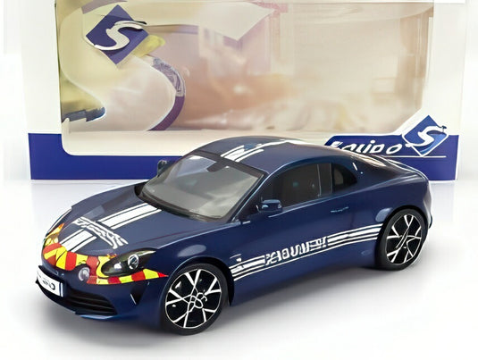2023 アルピーヌ A110 国家憲兵隊仕様 警察車両 働く車 ミニカー / SOLIDO 1/18 ミニカー