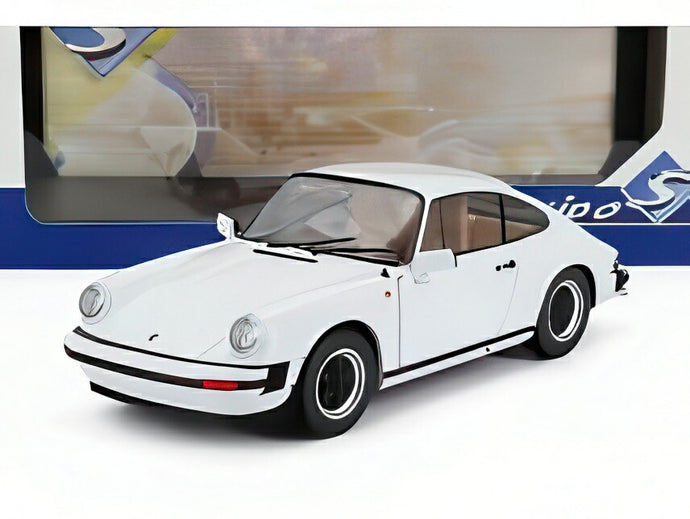 PORSCHE 911 930 3.0L SC クーペ 1974 ホワイト/ SOLIDO 1/18 ミニカー