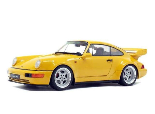 ポルシェ 911 964 3.8 RS イエロー/ SOLIDO  1/18 ミニカー