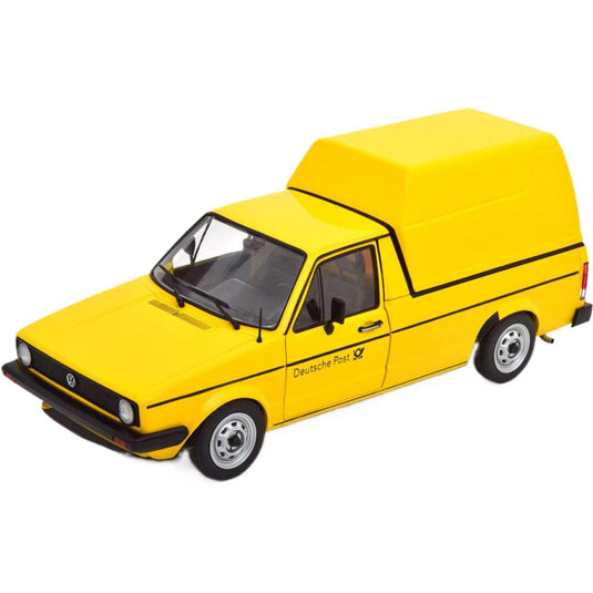 VWフォルクスワーゲン Caddyキャディ 1982 German postal serviceドイツ郵便 イエロー / SOLIDO 1/18 ミニカー
