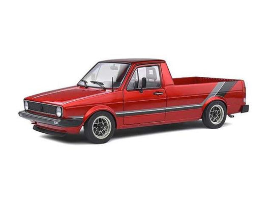 フォルクスワーゲン キャディ MK1 カスタム レッド VW Caddy ミニカー / SOLIDO 1/18 ミニカー