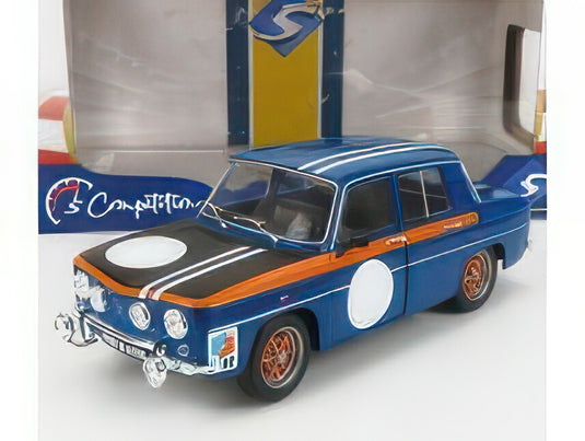 1967 ルノー 8 ゴルディーニ 1300 カップ仕様 ブルー/オレンジ Renault / SOLIDO 1/18 ミニカー