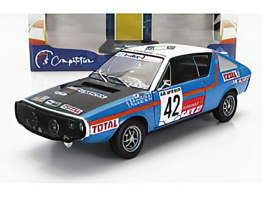Renault 17 42号車 ラリーアビジャンニース 1976 Pouchelon Dorangeon/ SOLIDO 1/18 ミニカー