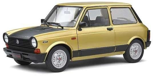 アウトビアンキ A112 MK5 ゴールド/ブラック Autobianchi A112 / SOLIDO 1/18 ミニカー