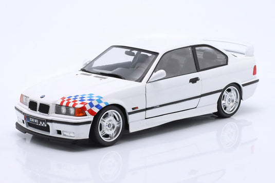 BMW M3 E36 クーペ ライトウェイト Mデザイン 1990 ホワイト / SOLIDO 1/18 ミニカー