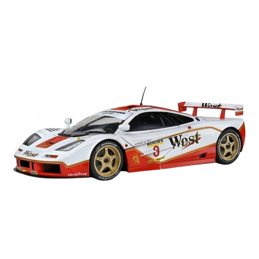 McLarenマクラーレン F1 GTR #8 BPR GTエンデュランス 1995 ホワイト / SOLIDO 1/18 ミニカー
