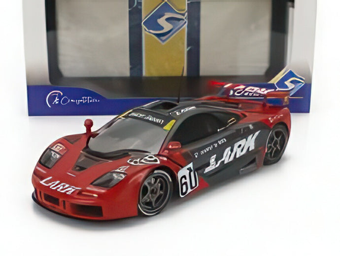 1996 マクラーレン F1 GTR s.t. Lark #60 服部/シューマッハ JGTC レッド/ブラック/ SOLIDO  1/18 ミニカー