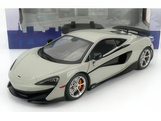 McLAREN 600LT 2018 GREY/SOLIDO 1/18ミニカー
