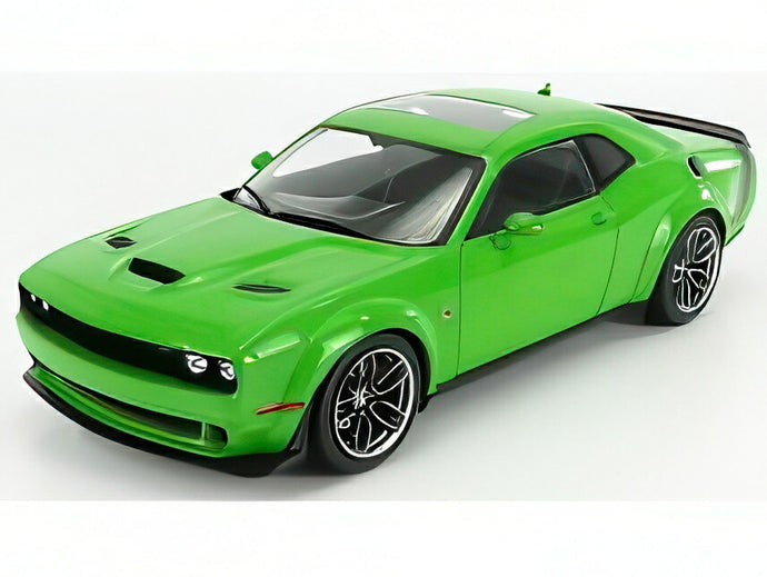 DODGE CHALLENGER R/T SCAT PACK ワイドボディ 2020 グリーン/ SOLIDO 1/18 ミニカー
