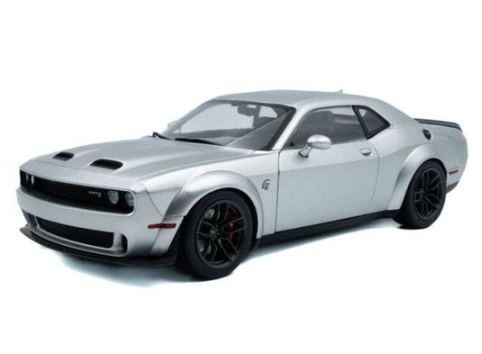 2023 ダッジ チャレンジャー SRT ヘルキャット レッドアイ ワイドボディ シルバー/ SOLIDO  1/18 ミニカー