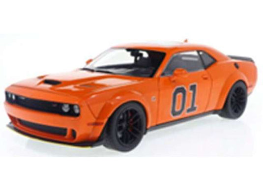 2023 ダッジ チャレンジャー R/T ジェネラル・リー仕様 オレンジ ミニカー / SOLIDO 1/18 ミニカー