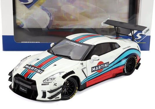 NISSANニッサン GT R R35 N 0 マルティーニレーシング LBワークス 2024 / SOLIDO 1/18 ミニカー