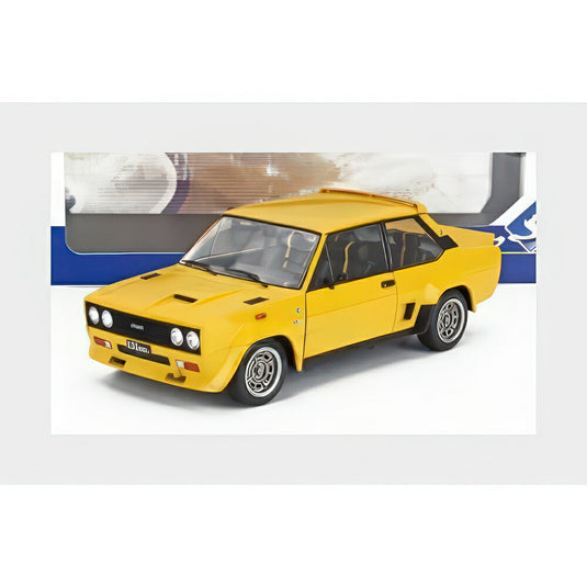 Fiat 131 Abarth 1980 イエロー SL1806006/ SOLIDO 1/18 ミニカー