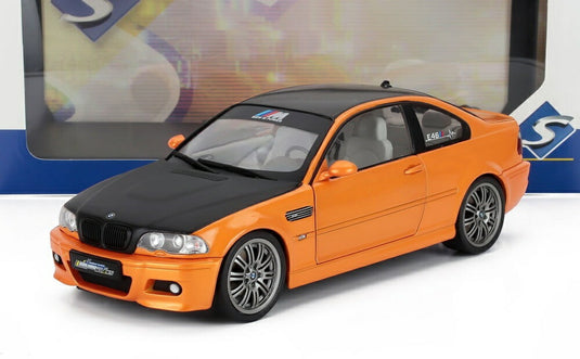 BMW 3シリーズ M3 (E46) クーペ 2000 オレンジブラック / SOLIDO 1/18 ミニカー