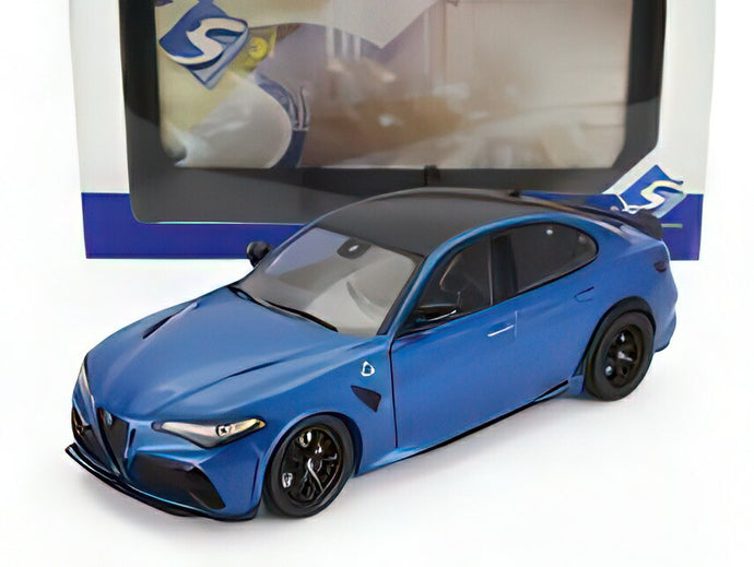 Alfa Romeo Giulia GTA 2022 ブルーメタリック/ SOLIDO 1/18 ミニカー