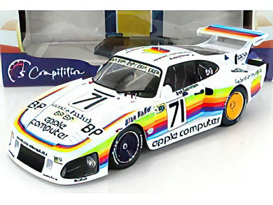 PORSCHE 935K3 TEAM DICK BARBOUR RACING N 71 24h LE MANS 1980 B.RAHAL A.MOFFAT B.GARRETSON WHITE/SOLIDO 1/18ミニカー