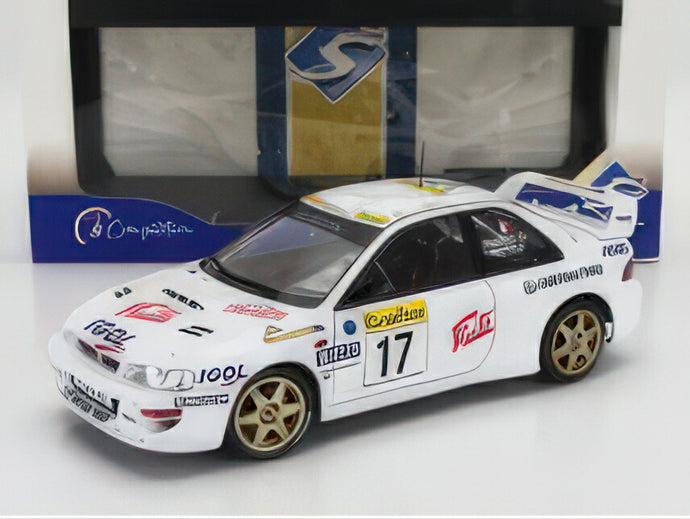 SUBARU Impreza 22B ラリーモンテカルロ 1999/ SOLIDO 1/18 ミニカー