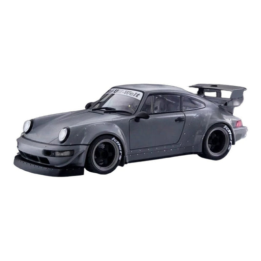 ポルシェ 911 (964) RWB 中井啓フィギュア付き グレー 2024 / Solido 1/18 ミニカー