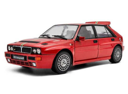 1995 ランチア デルタ HF インテグラーレ エディツィオーネフィナーレ レッド/ SOLIDO  1/18 ミニカー