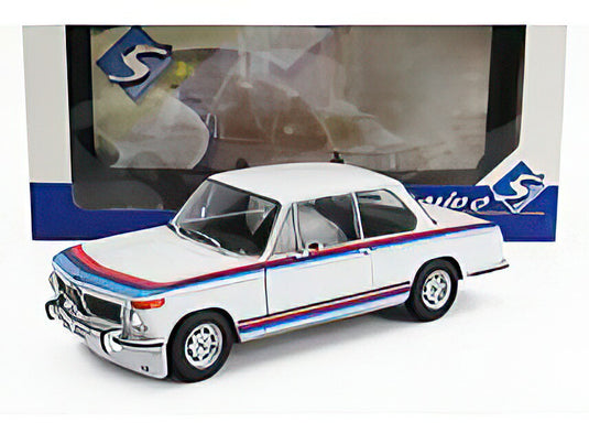 1971 BMW 2002 TII ターボ エボリューション ホワイト BMW ミニカー / SOLIDO 1/18 ミニカー