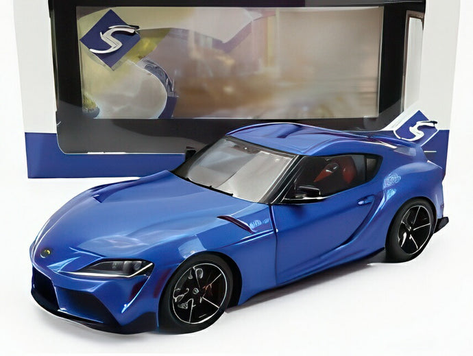 Toyota GR Supra 2021 ホライゾンブルーメタリック/ SOLIDO 1/18 ミニカー