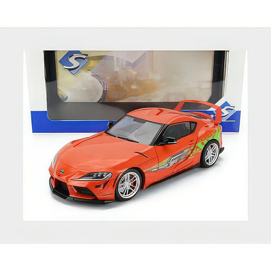 トヨタ スープラ GR トリビュート 2024 オレンジ / SOLIDO 1/18 ミニカー