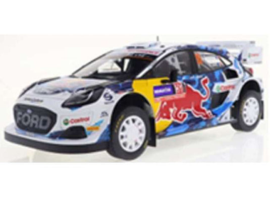 Ford Puma Rally 1 16号車 M-Sport Ford WRT ラリースウェーデン 2024 3位 Fourmaux Coria/ SOLIDO 1/18 ミニカー
