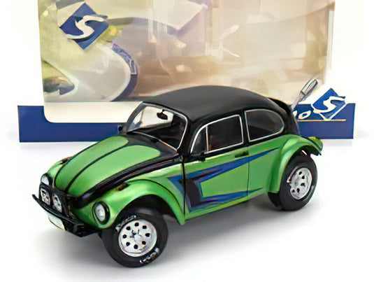 VOLKSWAGENフォルクスワーゲン BEETLE MAGGIOLINO BAJA 1975 - GREEN /SOLIDO 1/18ミニカー