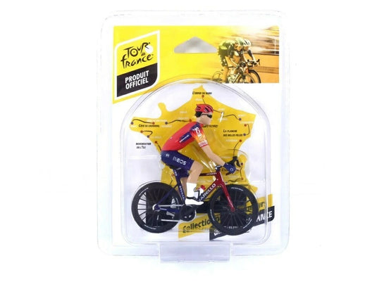イネオス・グレナディアーズ サイクリスト ツール・ド・フランス 2023 レッド / Solido 1/18 ミニカー