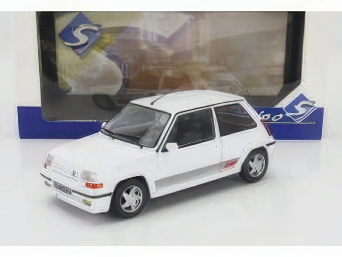 【予約】RENAULT R5 GT ターボ MKII 1989 ホワイト/ SOLIDO 1/18 ミニカー