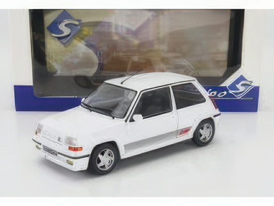 【予約】RENAULT R5 GT ターボ MKII 1989 ホワイト/ SOLIDO 1/18 ミニカー