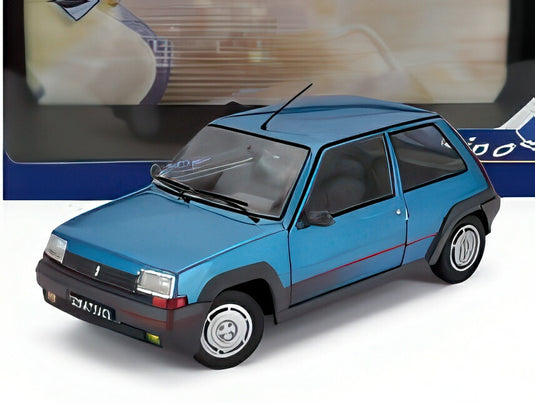 Renault R5 Gt ターボ Mk1 1985 Alpine ブルー SL1810004/ SOLIDO 1/18 ミニカー