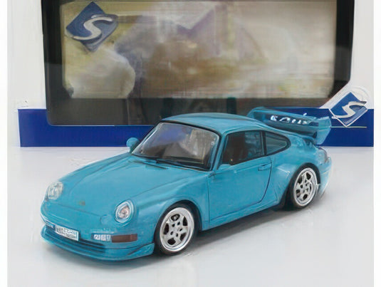 1997 ポルシェ 911 993 クラブスポーツ リビエラブルー Porsche 911 / SOLIDO 1/18 ミニカー