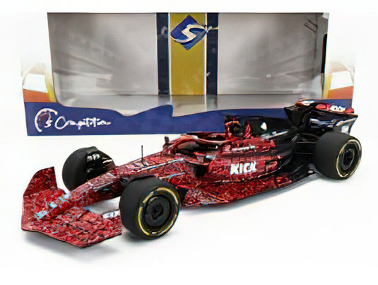 ALFA ROMEO - F1  C43 TEAM KICK BOGGIE ART N 0 SEASON 2023 - RED/SOLIDO 1/18ミニカー