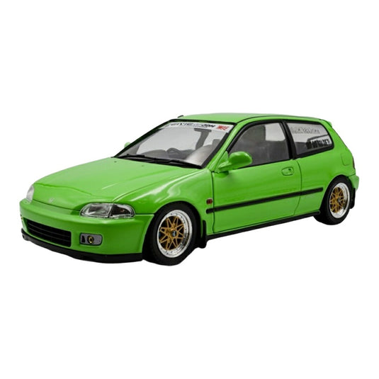 Hondaホンダ Civicシビック EG6 1991 ネオングリーン / SOLIDO 1/18 ミニカー
