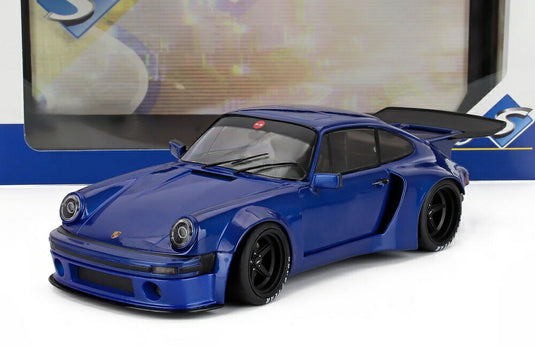 PORSCHE 911 930 3.0L KS R クーペ 2022 ブルー / SOLIDO 1/18 ミニカー