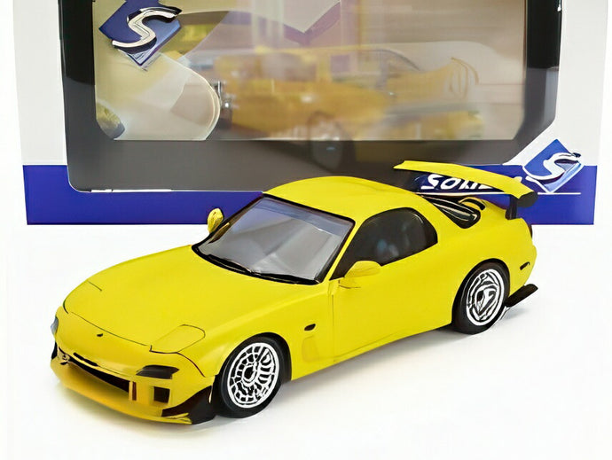 マツダ - RX-7 FD RS クーペ 1994 - イエロー/ SOLIDO 1/18 ミニカー